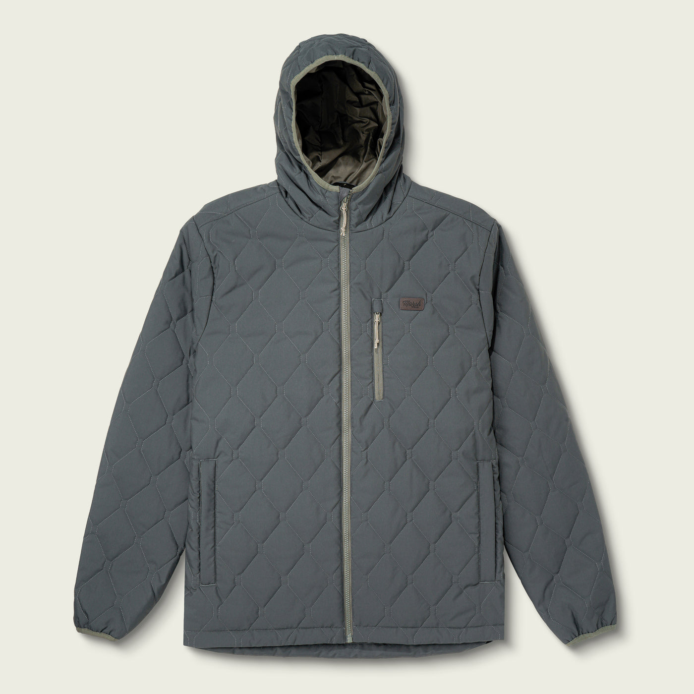 Marsh Barnwell Puff Jacket - Ash