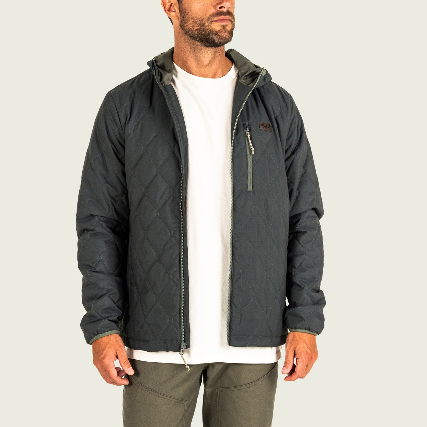 Marsh Barnwell Puff Jacket - Ash