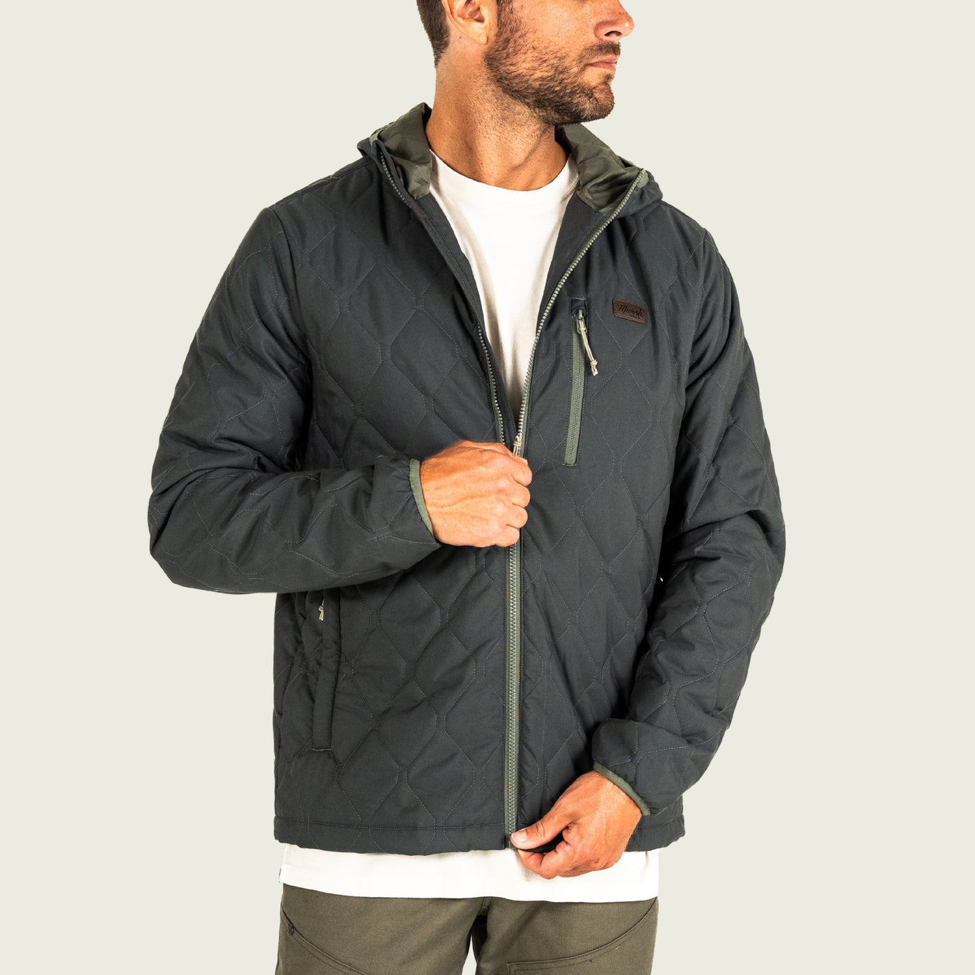 Marsh Barnwell Puff Jacket - Ash