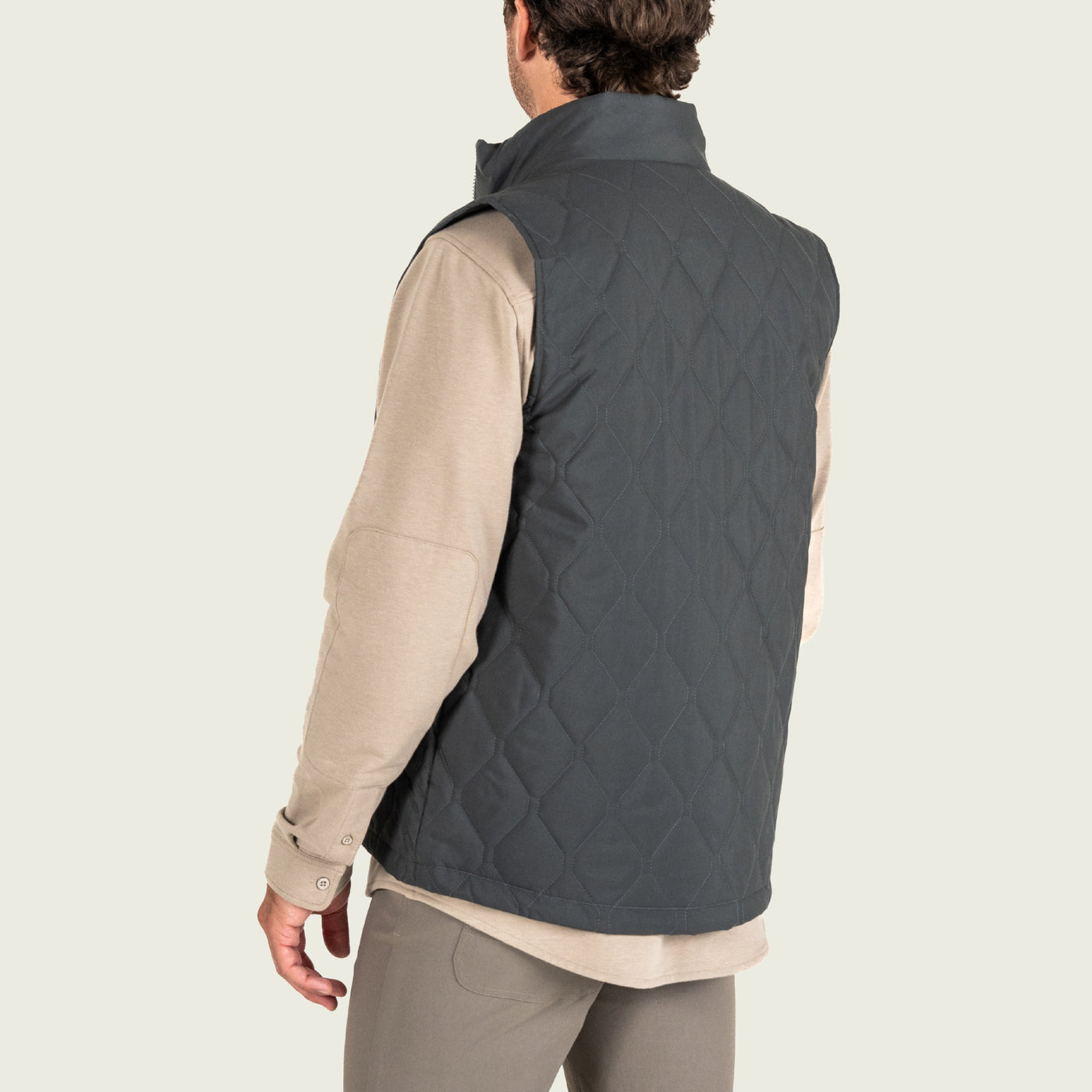 Marsh Barnwell Puff Vest - Ash