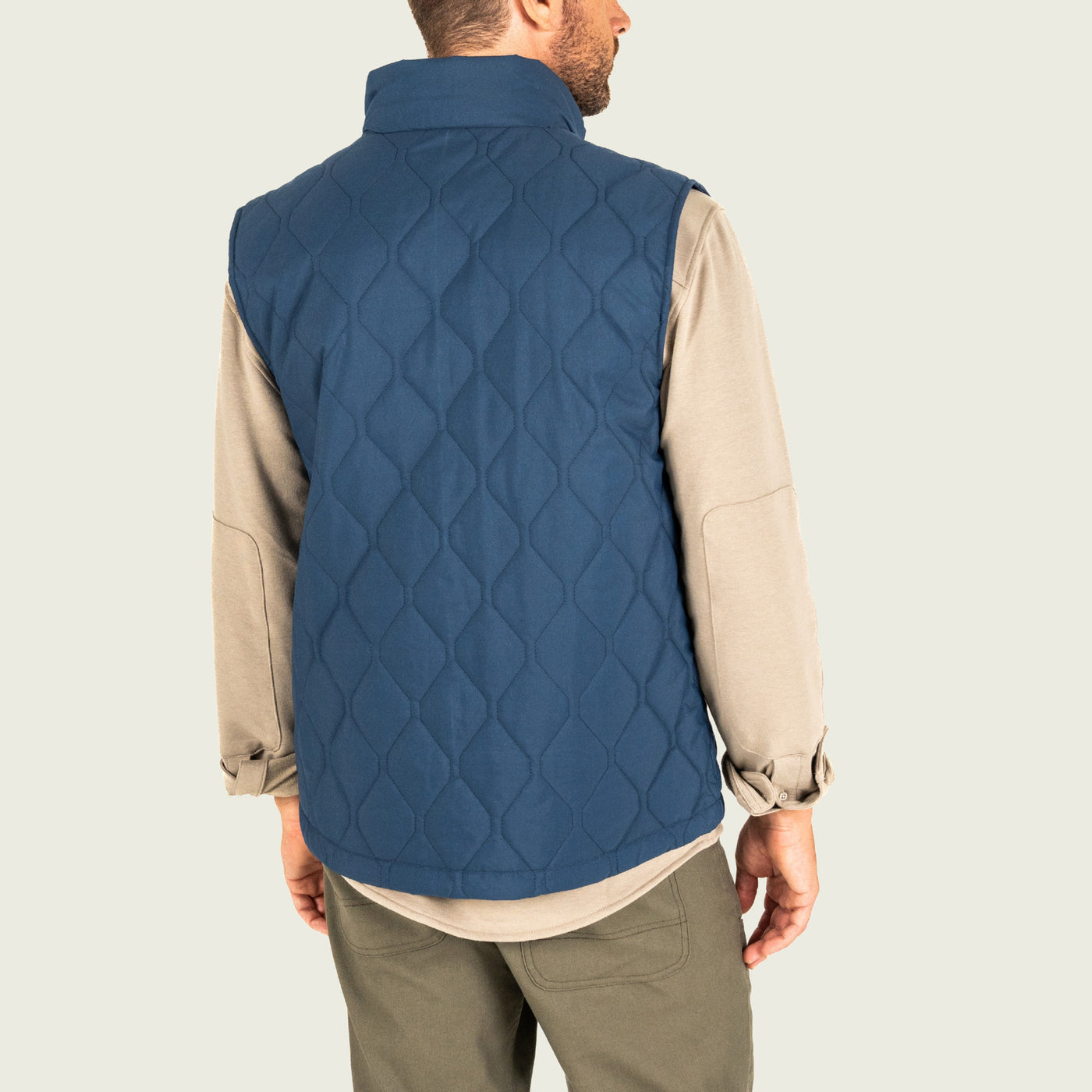 Marsh Barnwell Puff Vest - Denim