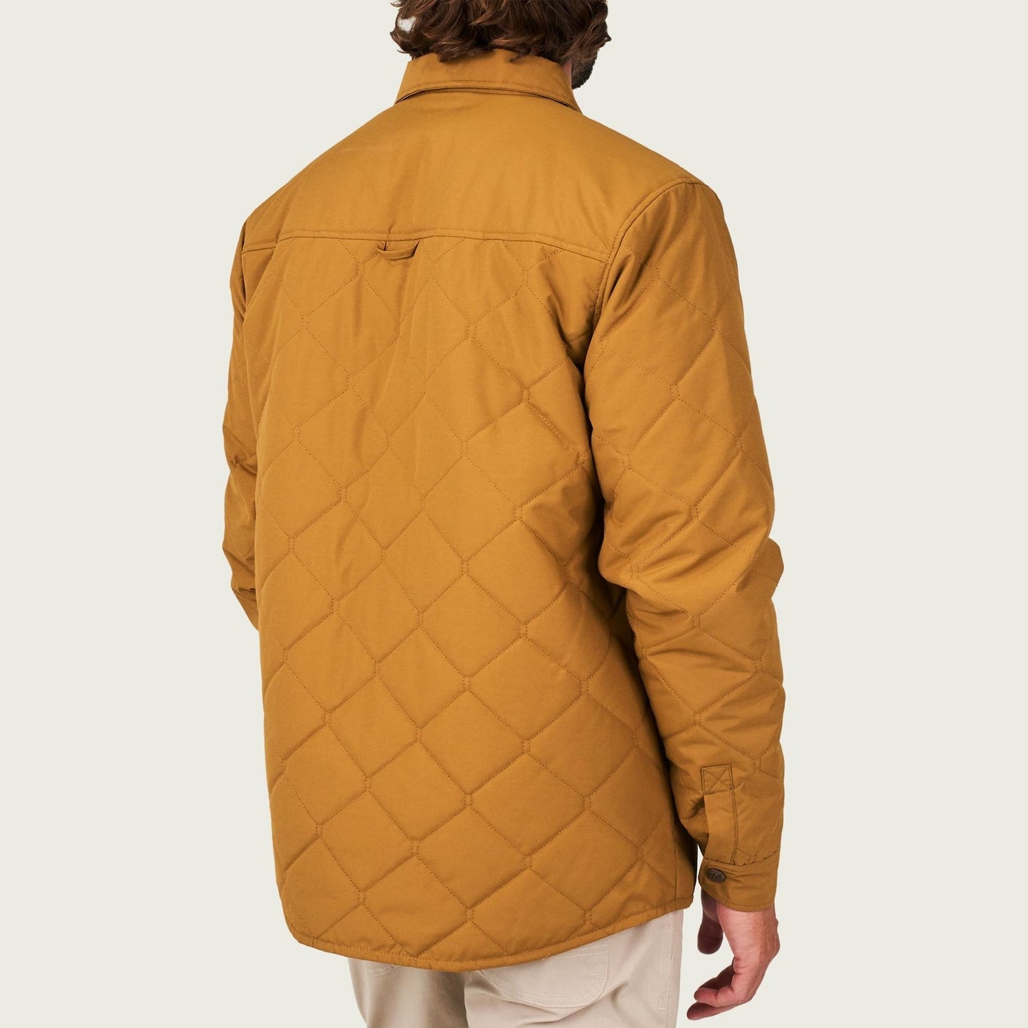 Marsh Saluda Puff Shacket - Cumin