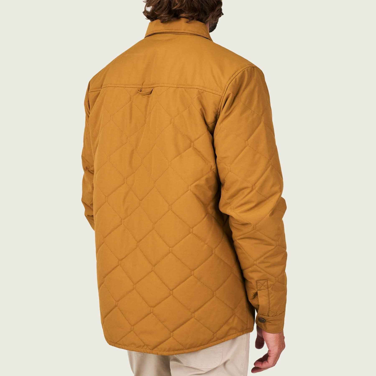 Marsh Saluda Puff Shacket - Cumin
