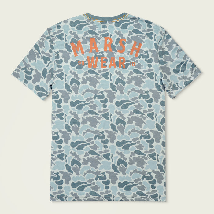 Marsh Wear Stackhouse Hagood Tee - Silver Mallard Camo