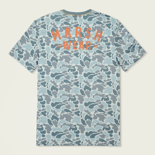 Marsh Wear Stackhouse Hagood Tee - Silver Mallard Camo