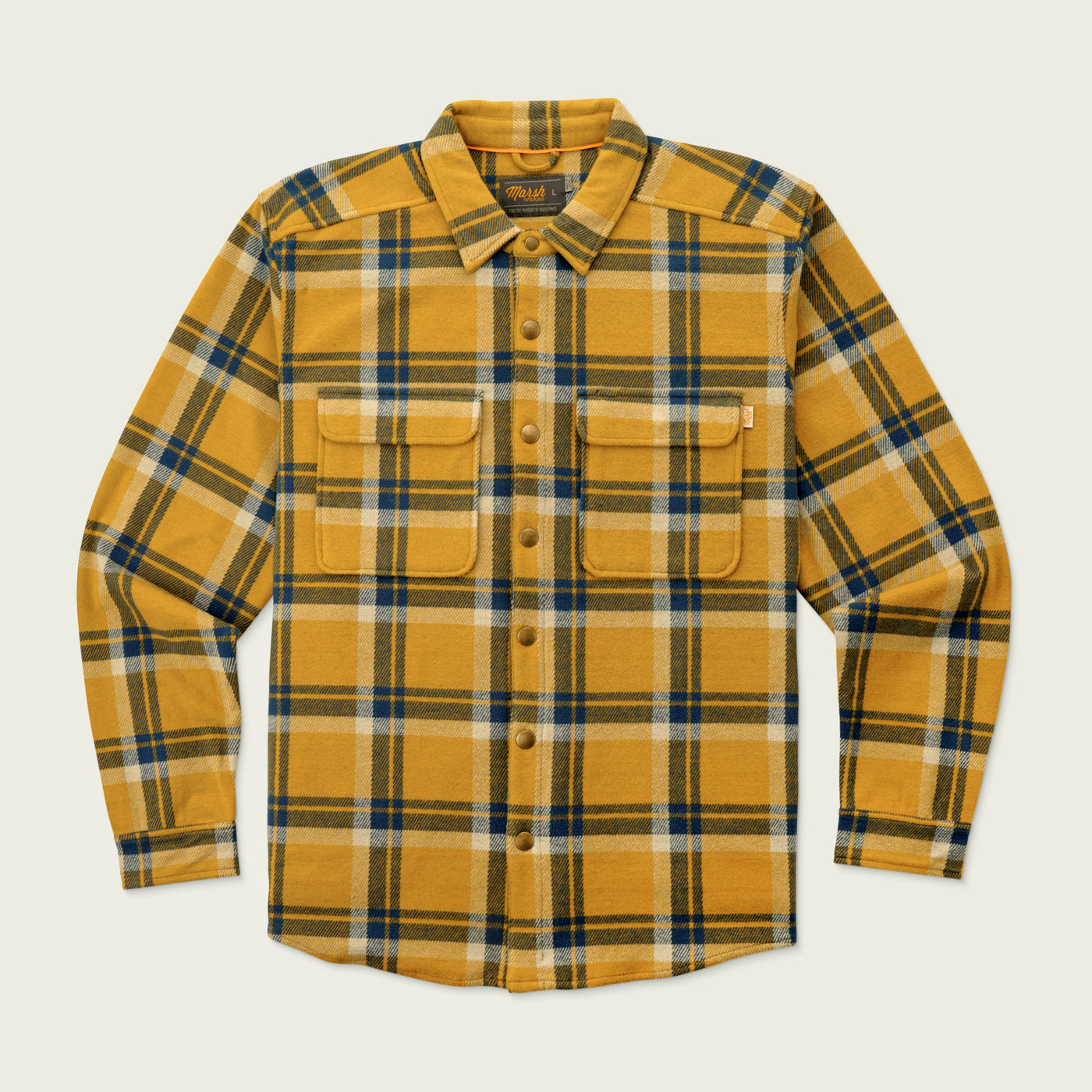 Marsh Wear Seadrift Overshirt - Harvest Gold - S