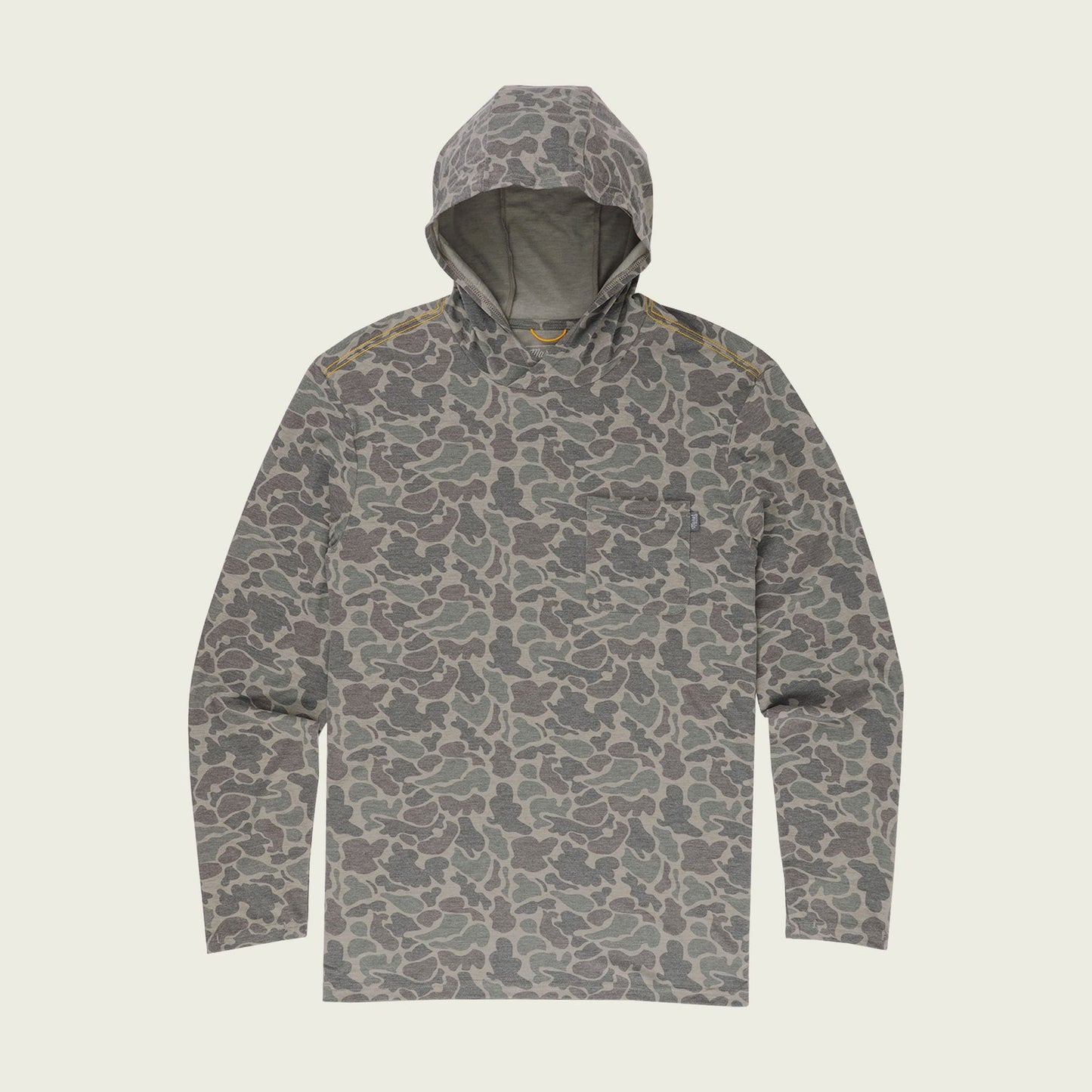 Marsh Buxton Tech Hoodie - Dark Green Mallard Camo