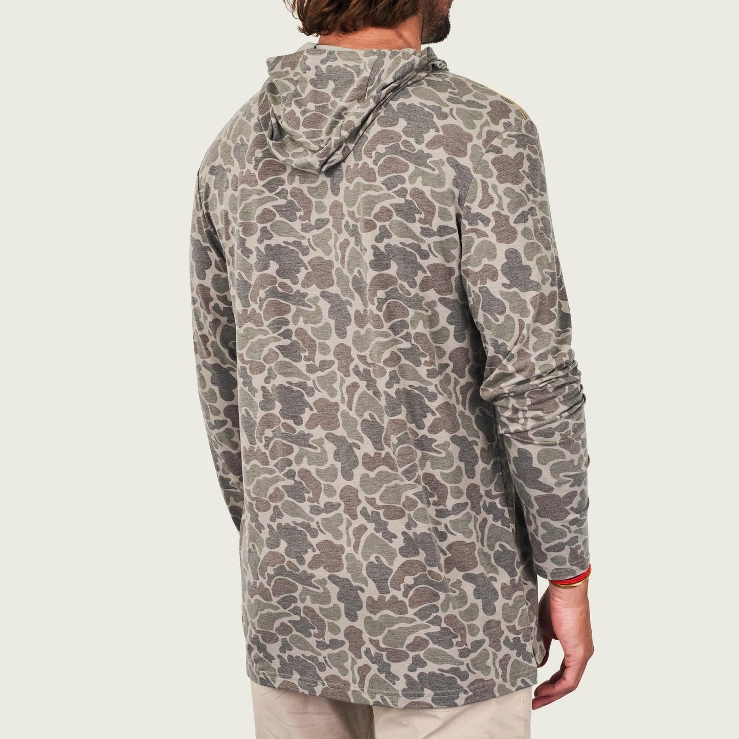 Marsh Buxton Tech Hoodie - Dark Green Mallard Camo
