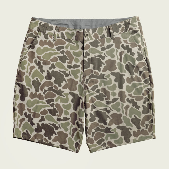 Marsh Wear Prime Short - Dark Green Mallard Camo