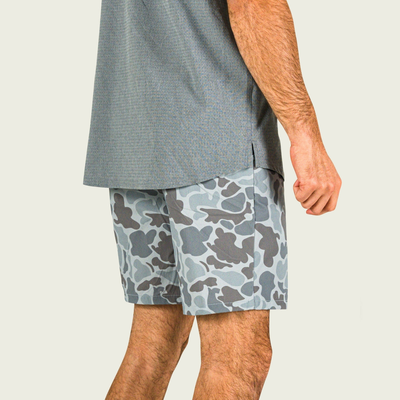 Marsh Wear | Prime Short | Grey Mallard Camo