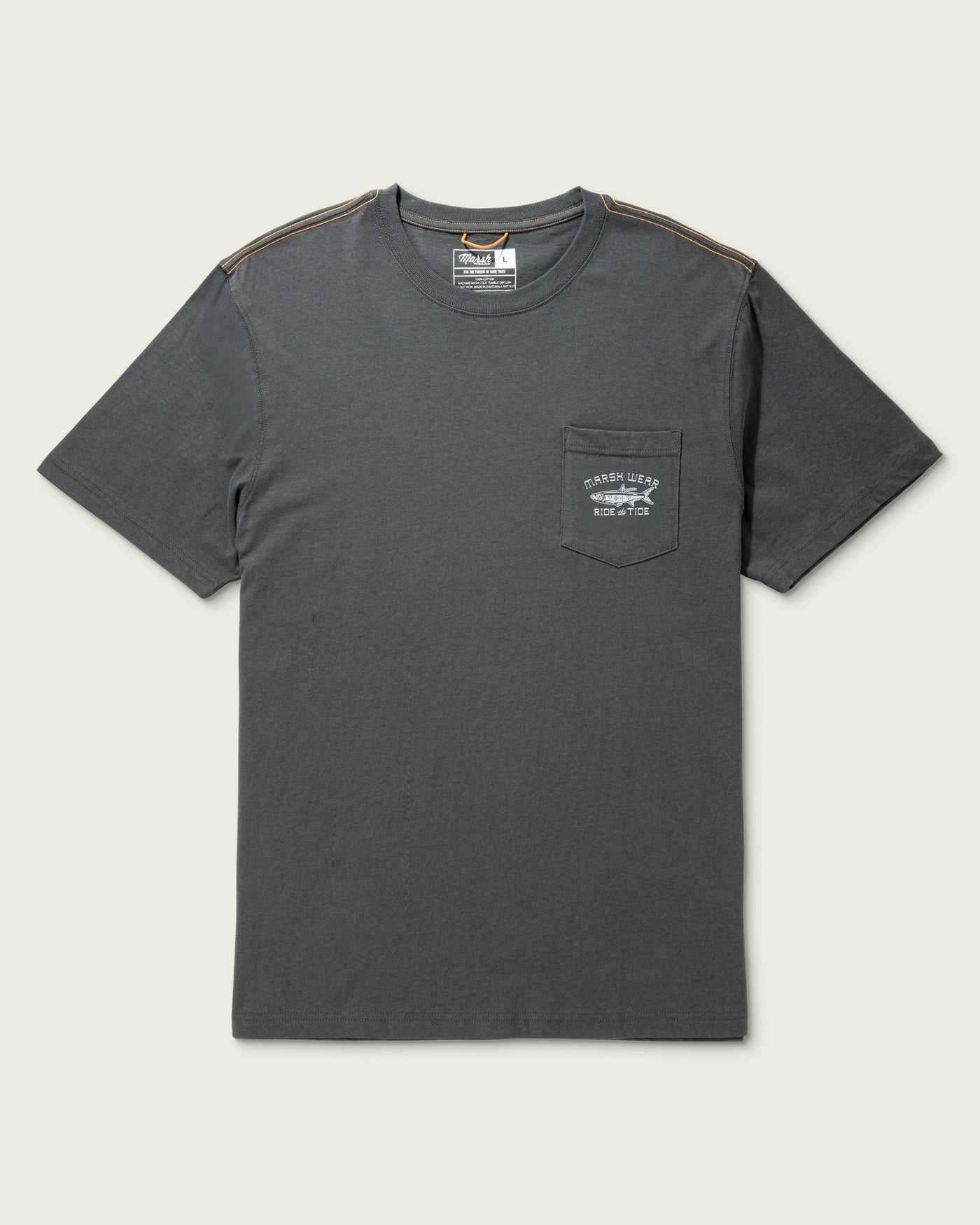 Marsh Wear | Currents Tee | Ash