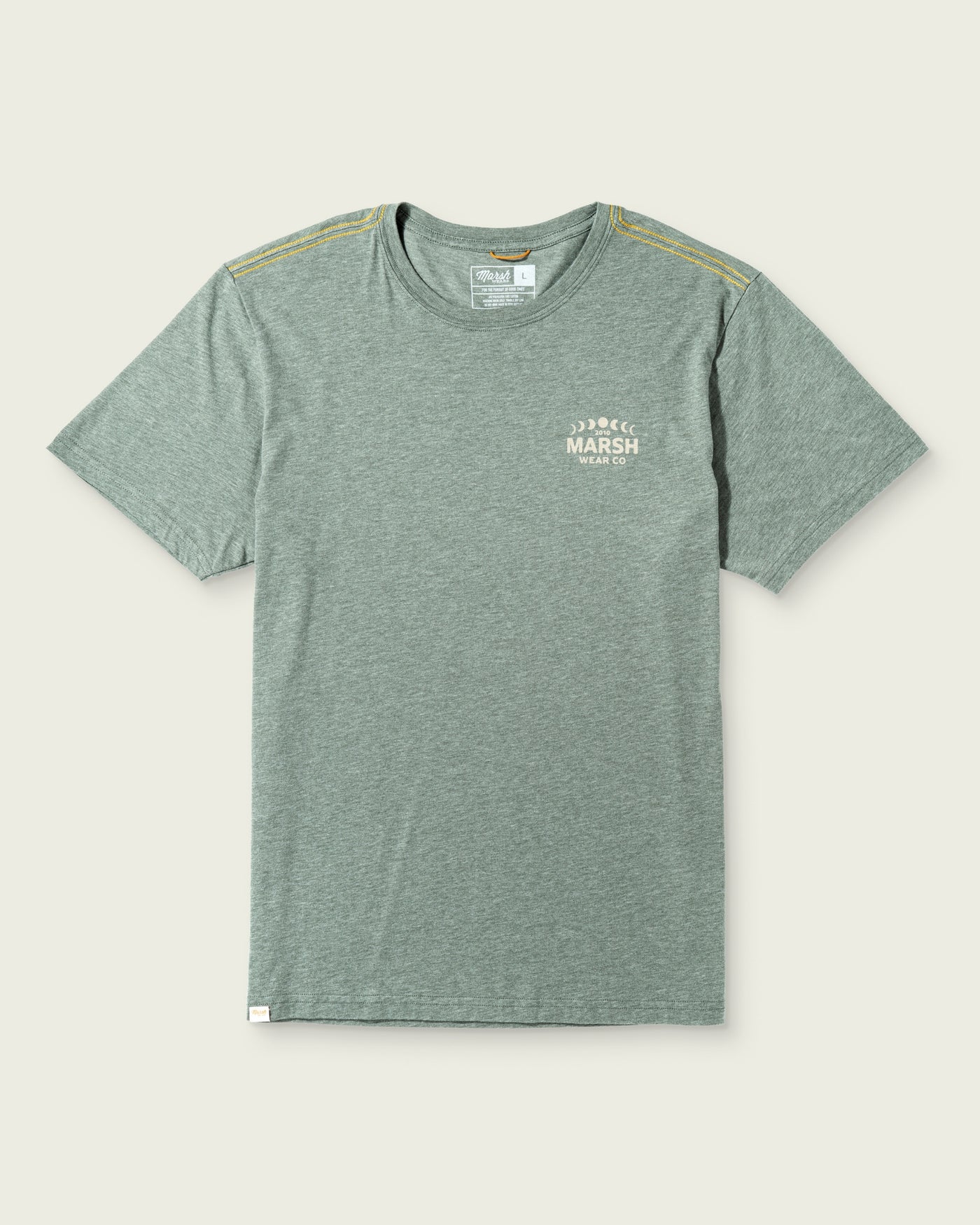 Marsh Wear | Lunar Tee | Fossil Heather