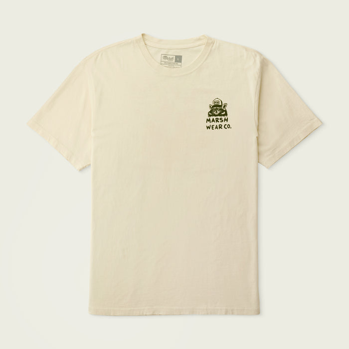 Marsh Stay Awhile Tee - Vintage White