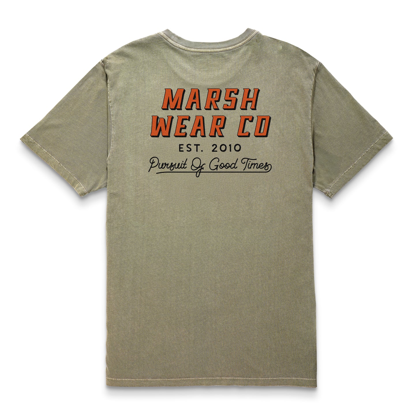 Marsh Pursuit Tee- Vintage Moss