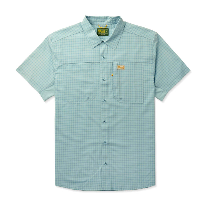 Marsh Lenwood Tech SS Shirt - Cloud