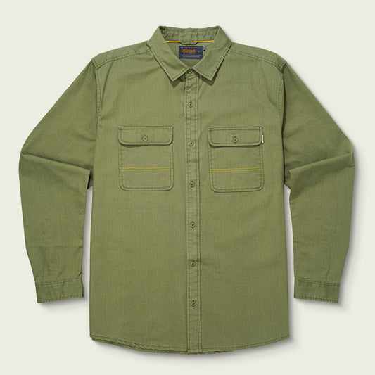 Marsh South End Button Up - Light Olive