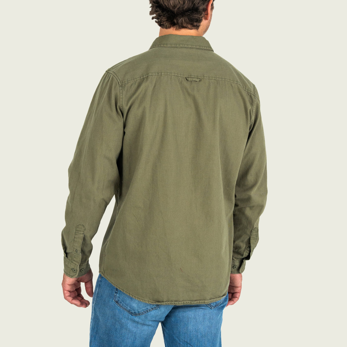 Marsh South End Button Up - Light Olive