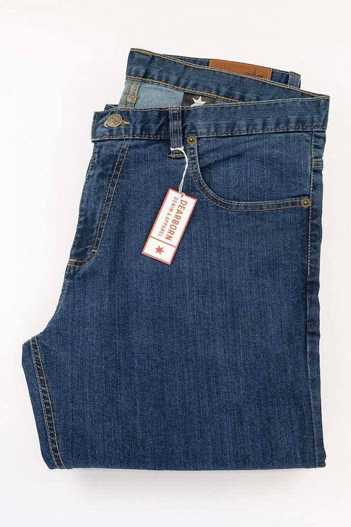 Dearborn Tailored Fit Denim - Medium Wash