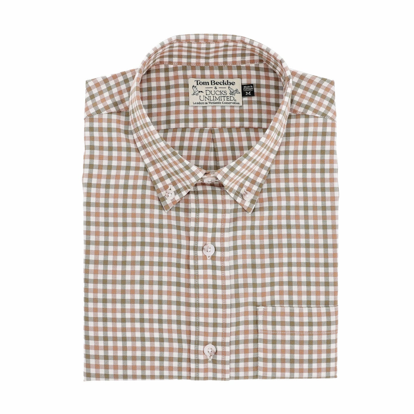 Tom Beckbe Knapp Cotton Twill Shirt - Pin Oak