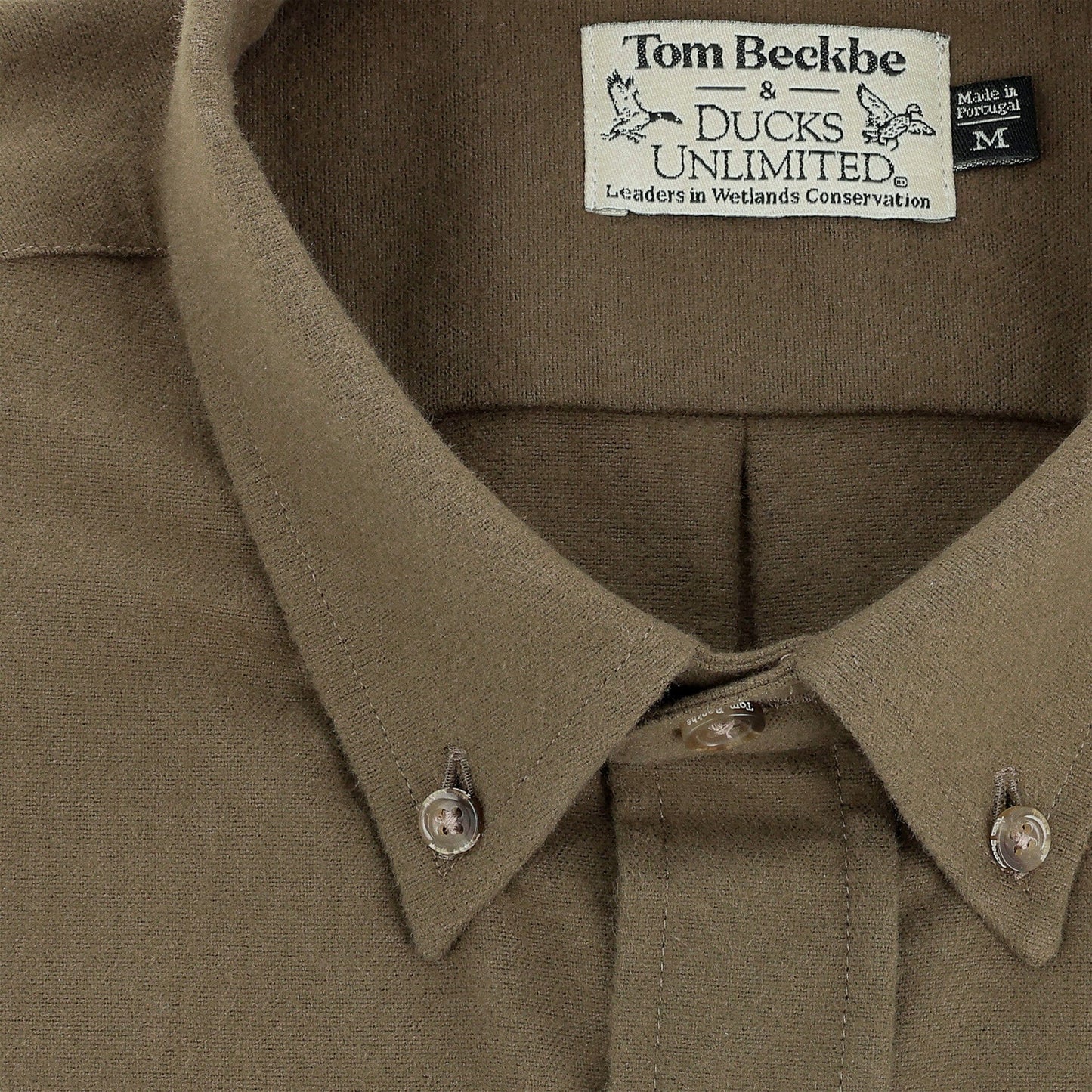 Tom Beckbe Hartwell Moleskin Shirt Shirt - Olive