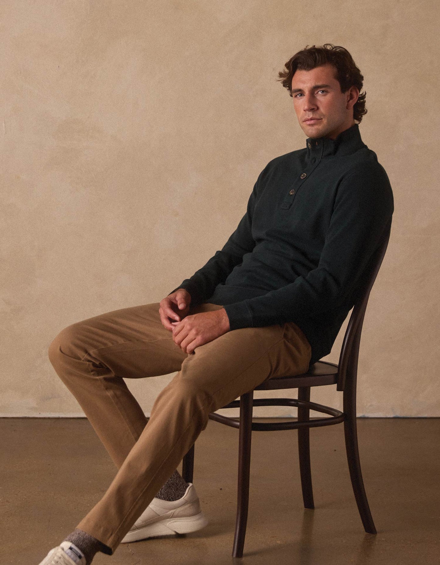 The Normal Brand Puremeso Button Popover - Emerald