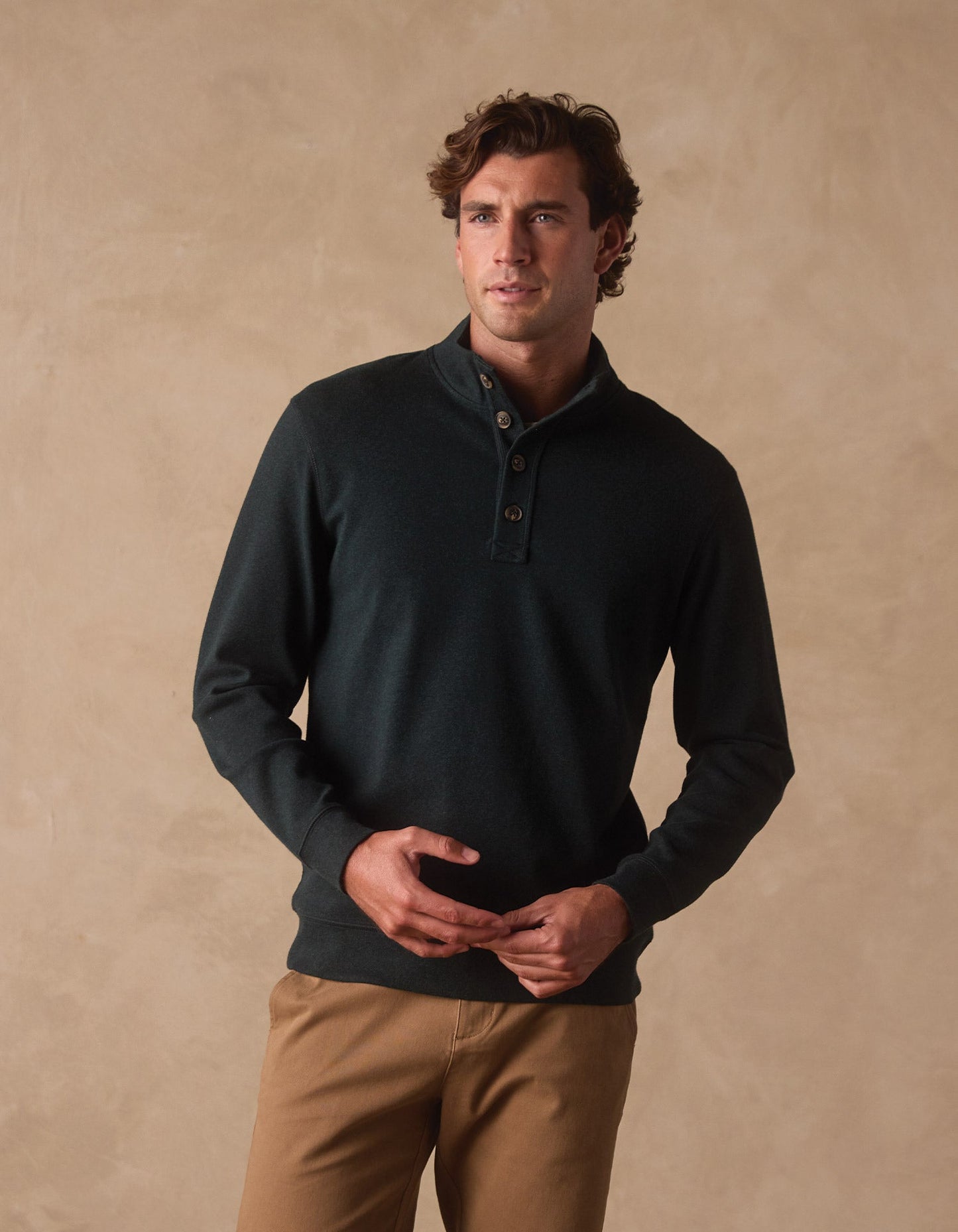 The Normal Brand Puremeso Button Popover - Emerald