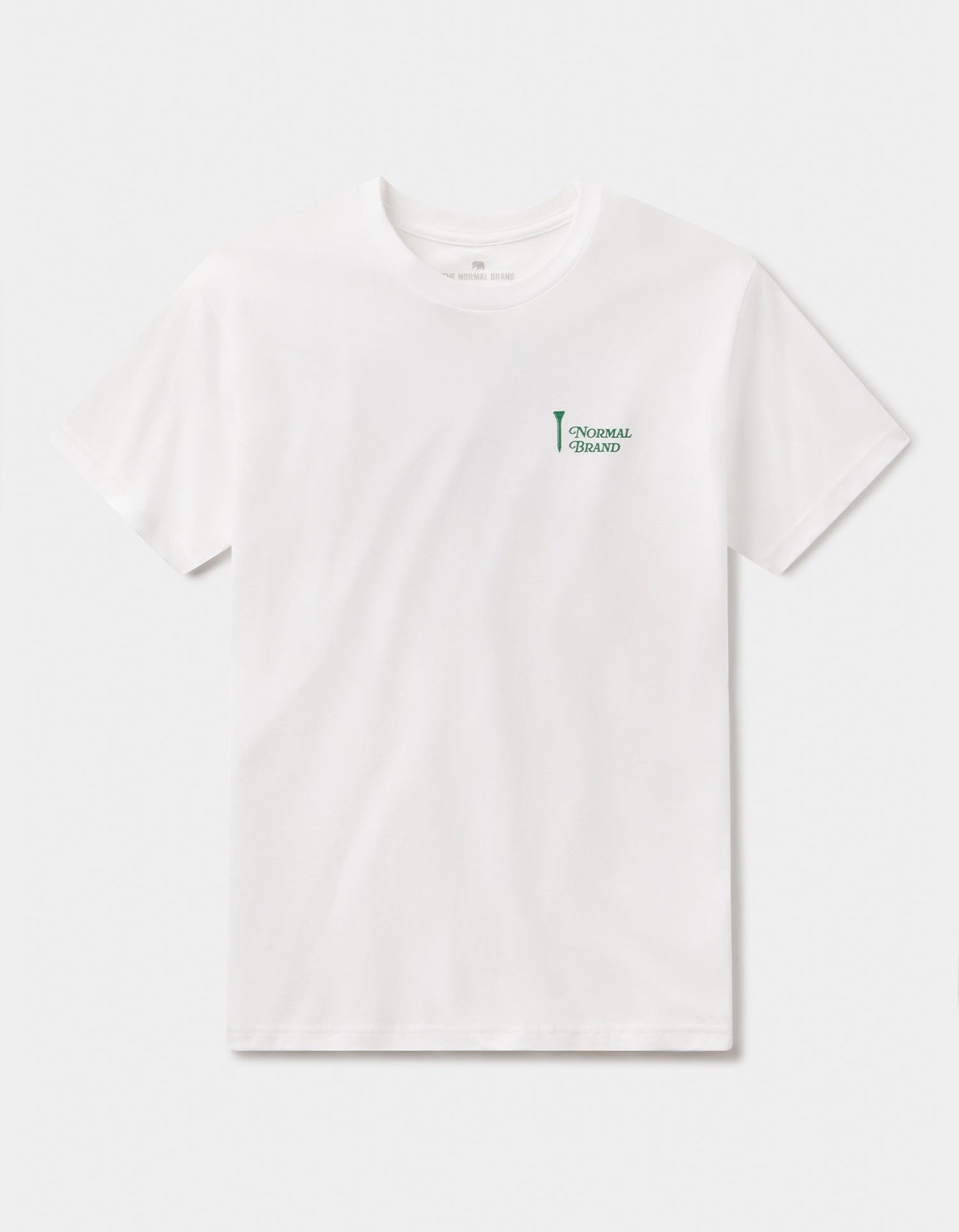 The Normal Brand | Green Cart Tee | White
