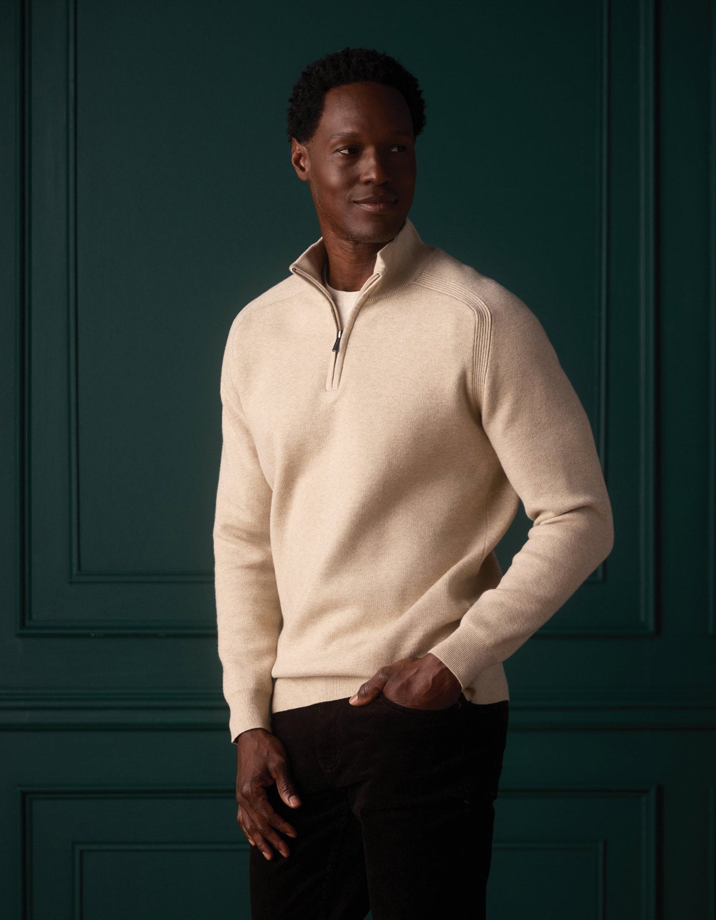 The Normal Brand Cooper's Landing Quarterzip