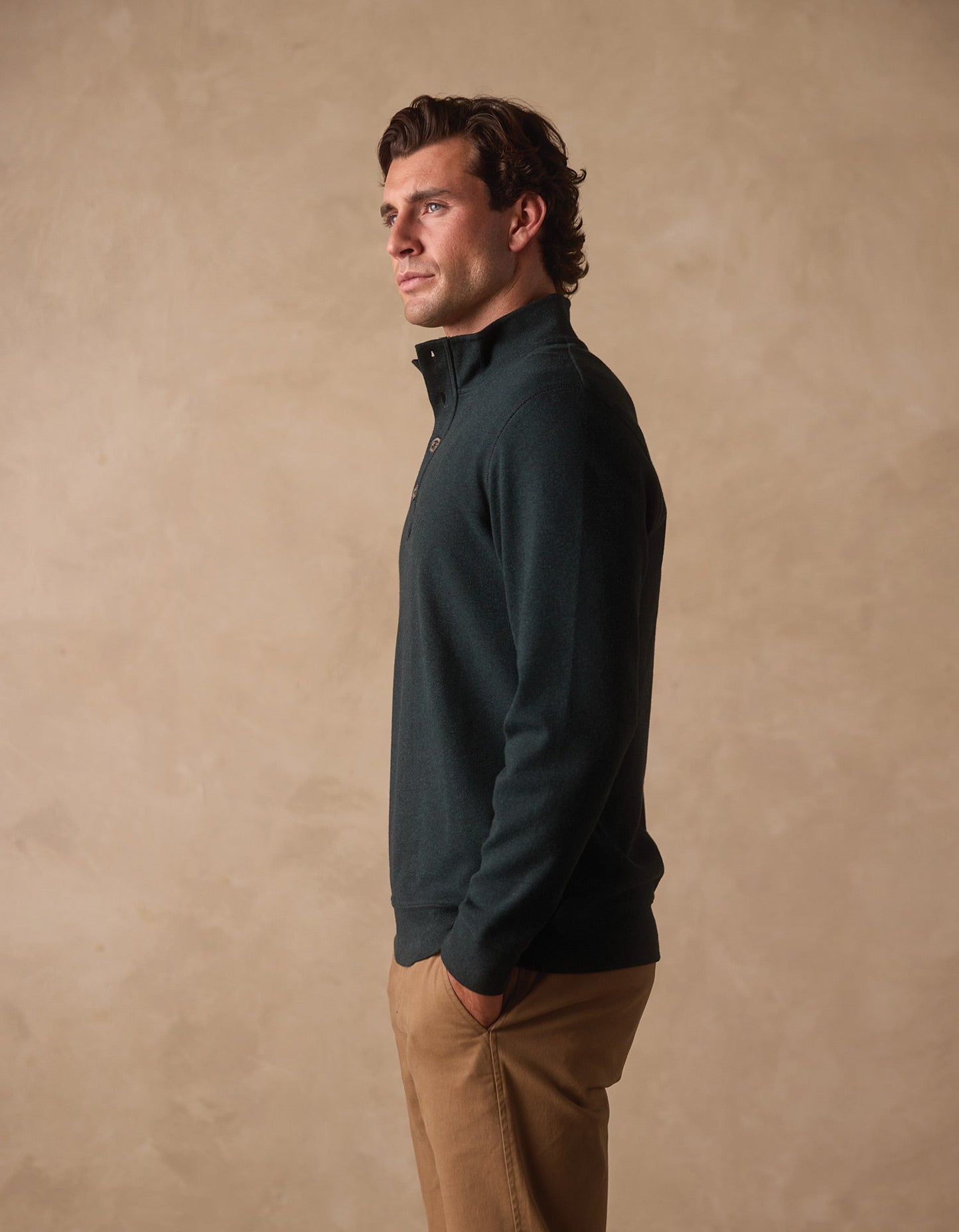 The Normal Brand Puremeso Button Popover - Emerald