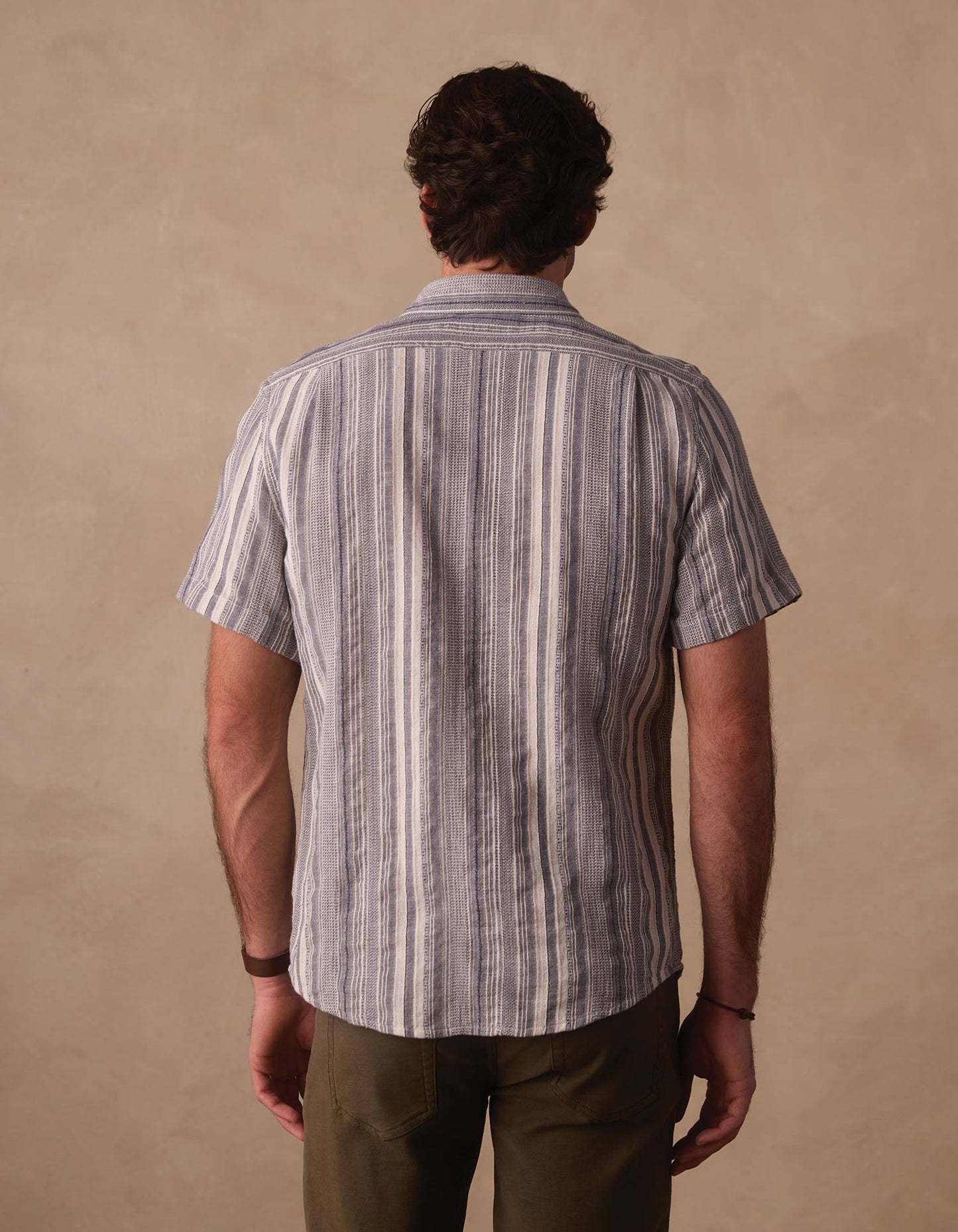 The Normal Brand | Freshwater Everyday Shirt | Positano Stripe