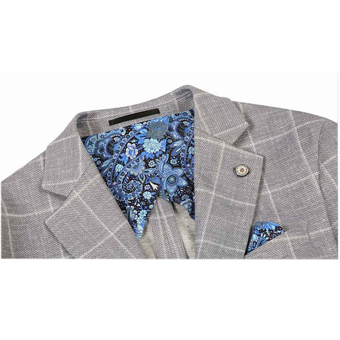 The Blake Pellagio Riserva Jacket - Light Grey