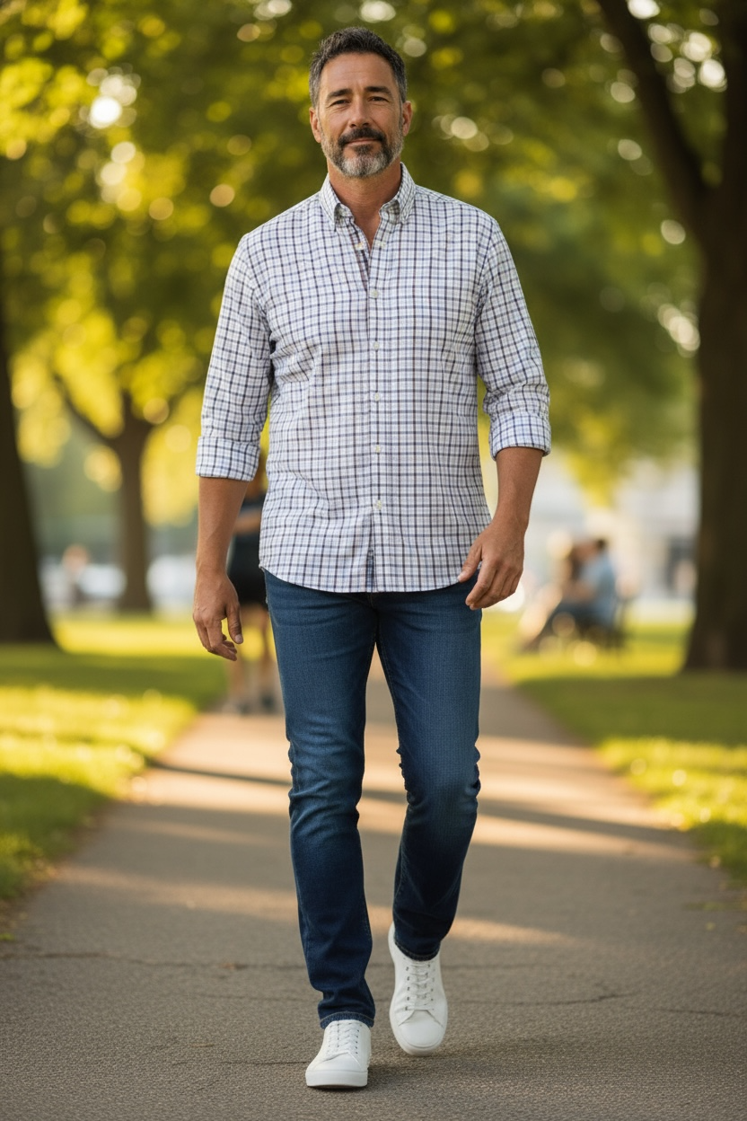 Onward Reserve Hound Classic Fit Performance Shirt - Sun-dried Tomato