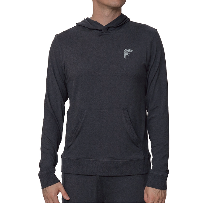 Roosters Performance Hoodie - Heathered Black