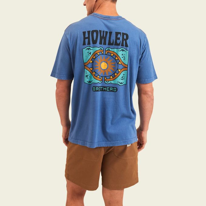 Howler Bros Sun Drinker Tee - Blue