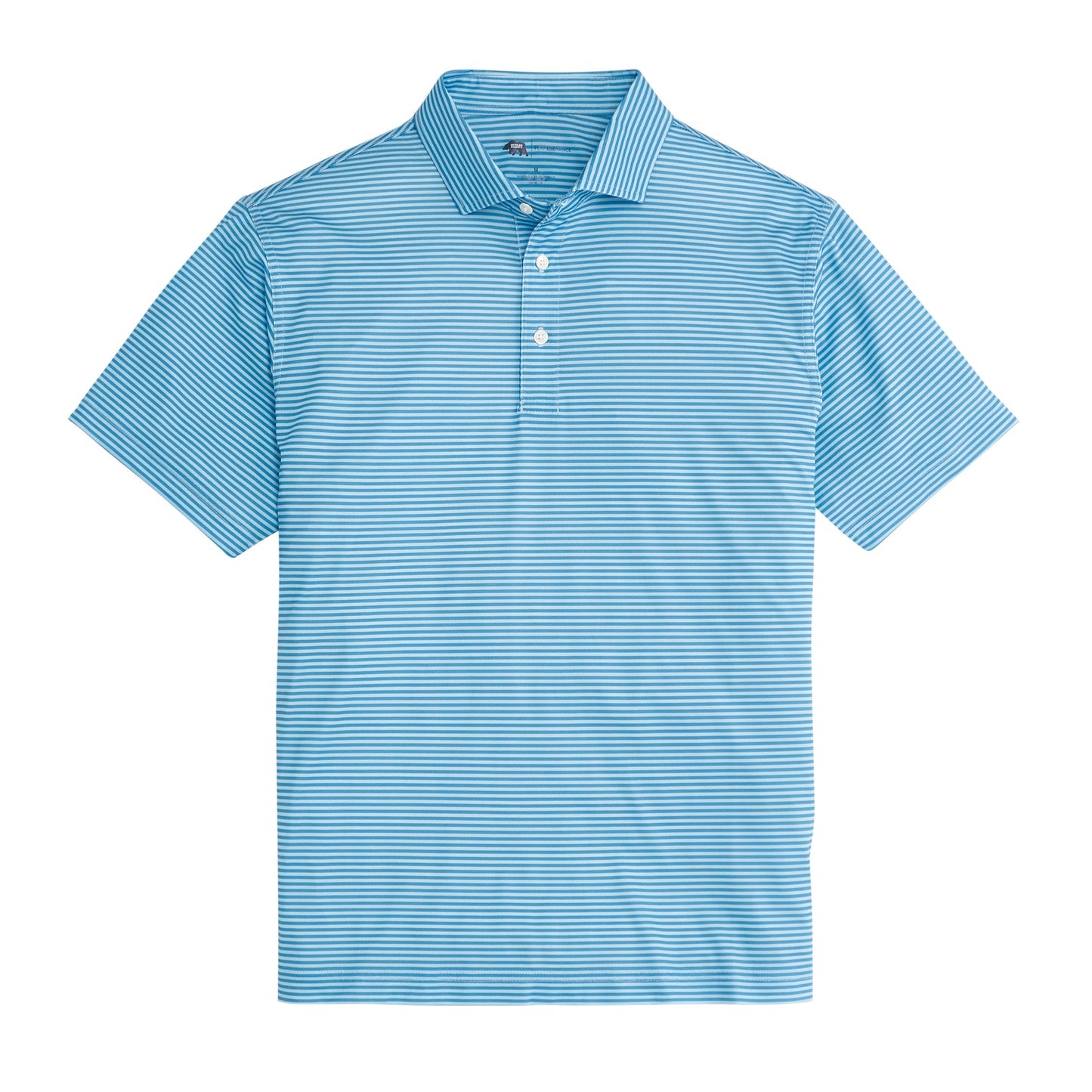 Onward Reserve Echo Stripe Performance Pique Polo - Riviera