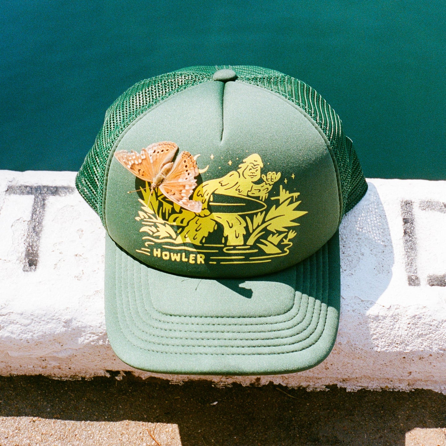 Howler bros Foam Dome Squatch Rider - Forest Green