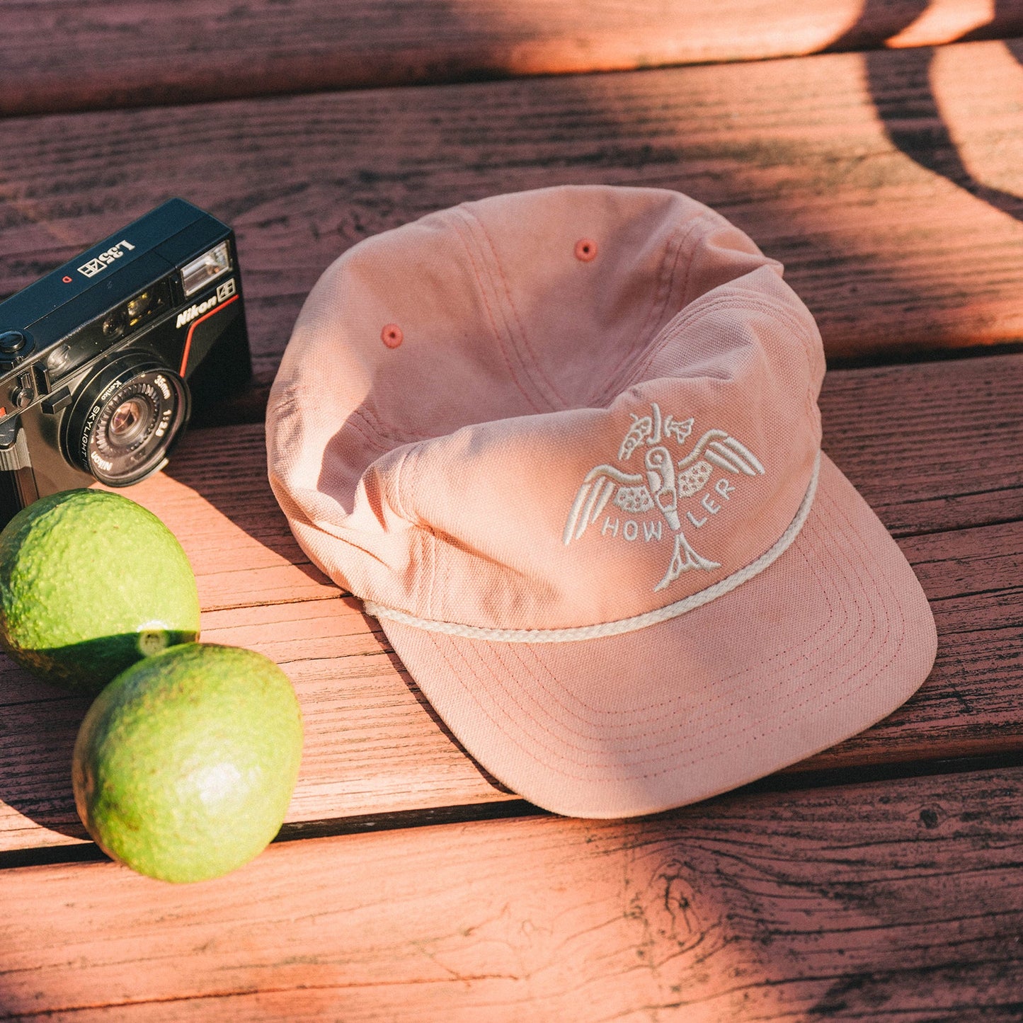 Howler Bros Unstructured Fresh Catch Hat - Dusty Pink