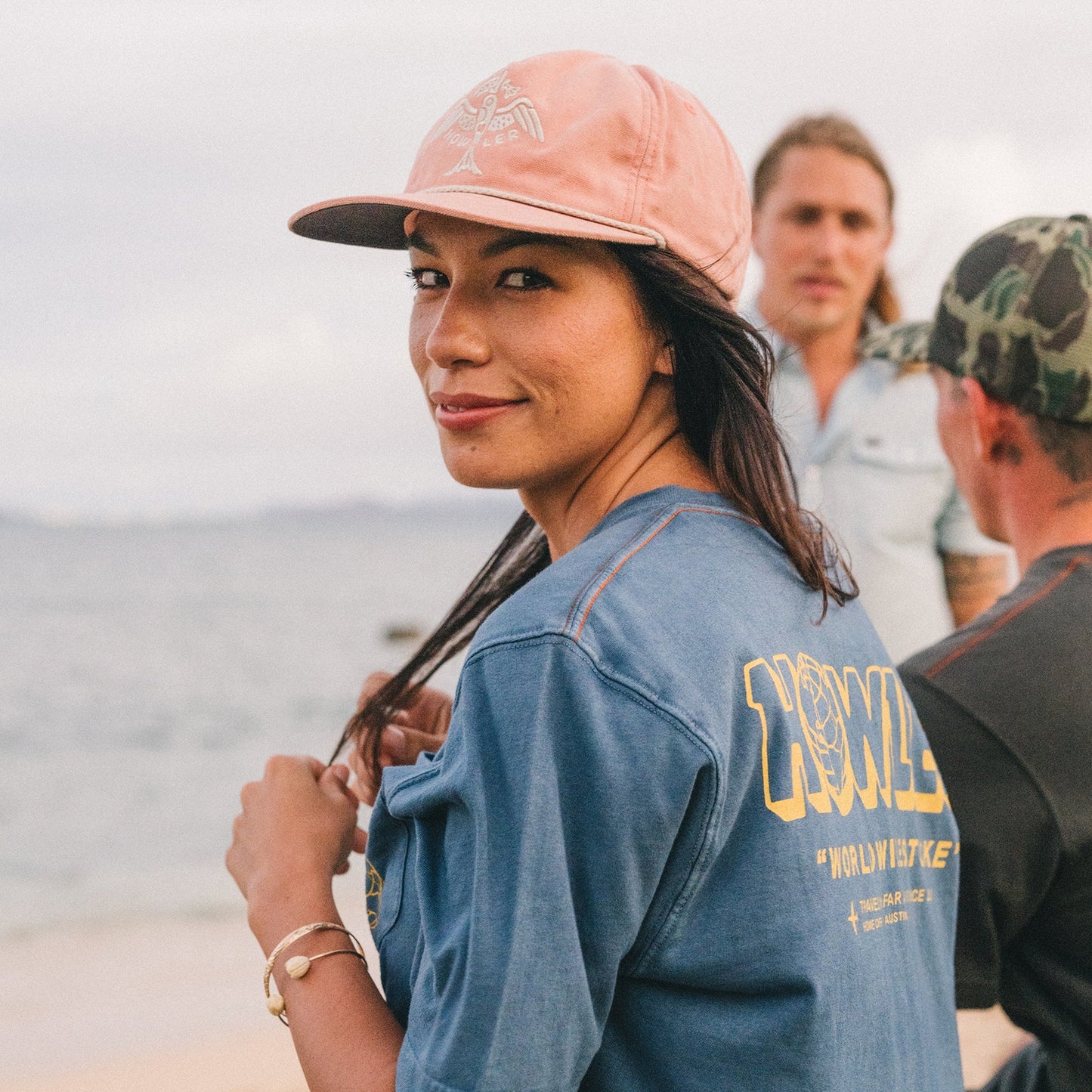 Howler Bros Unstructured Fresh Catch Hat - Dusty Pink