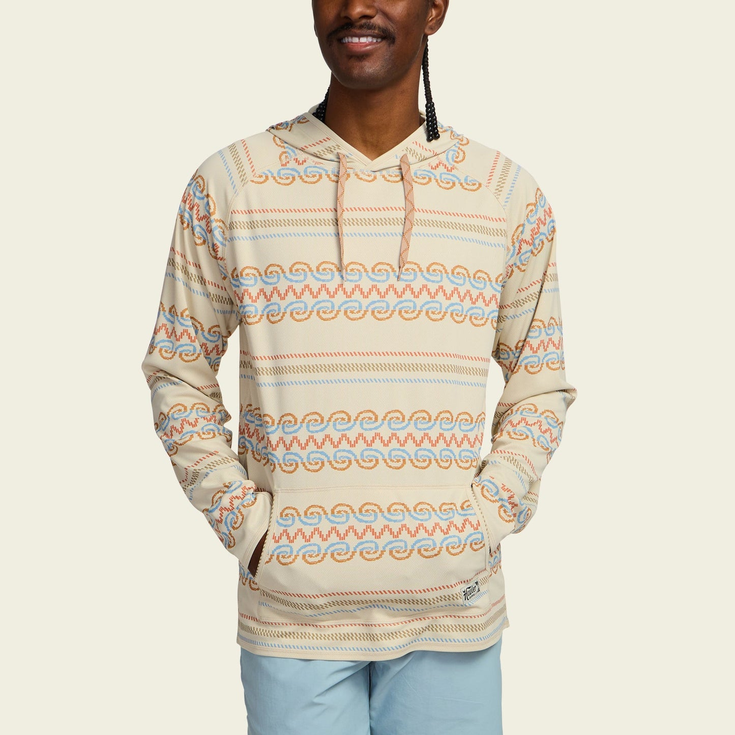 Howler Bros Loggerhead Hoodie Zicatela - Off White