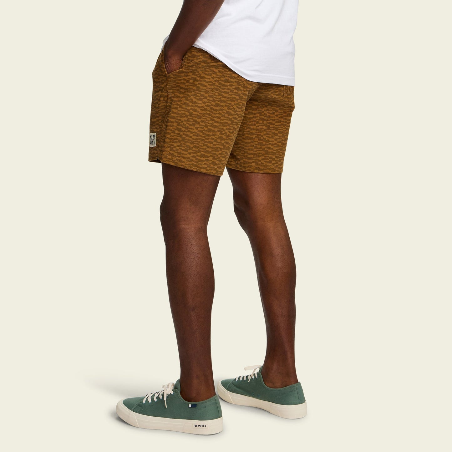 Howler Bros Pressure Drop Canyon Distortion Cord Shorts - Earth