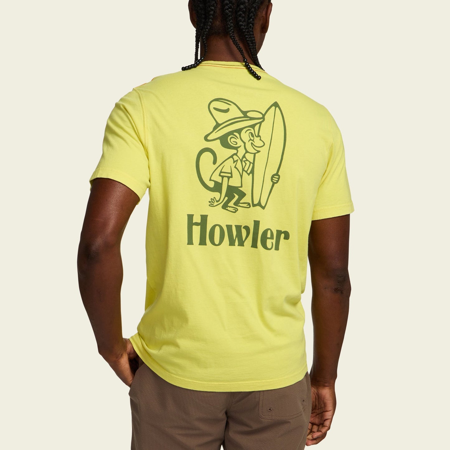 Howler Bros El Monito Tee - Chartreuse
