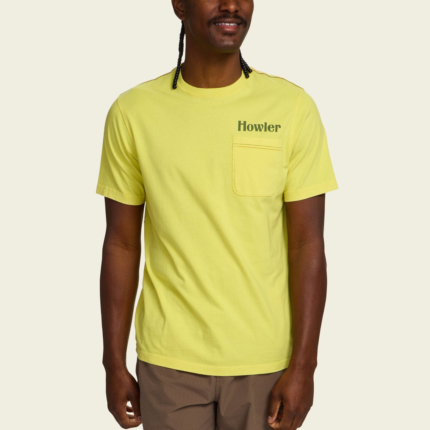 Howler Bros El Monito Tee - Chartreuse