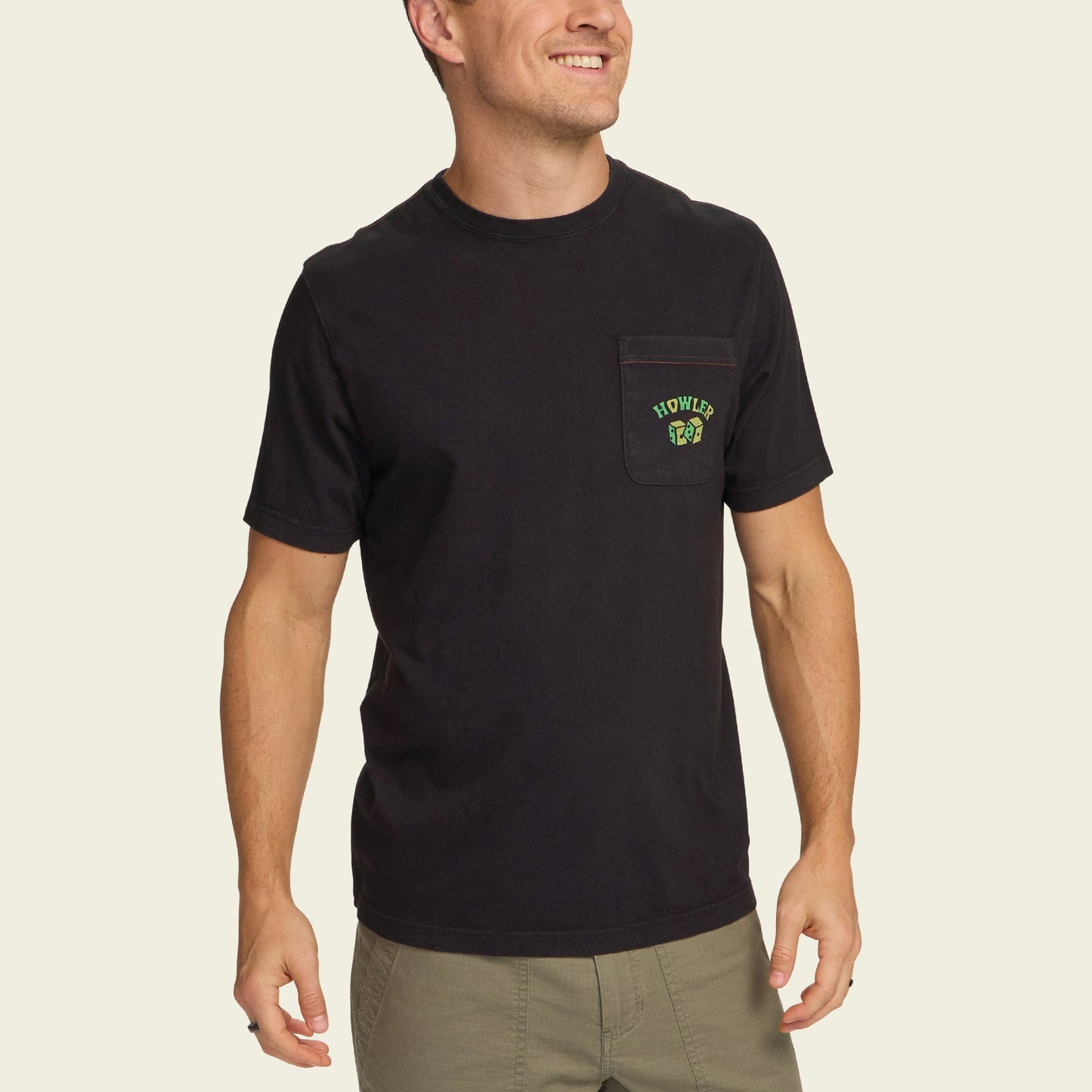 Howler Bros Slithering Gators Tee - Black