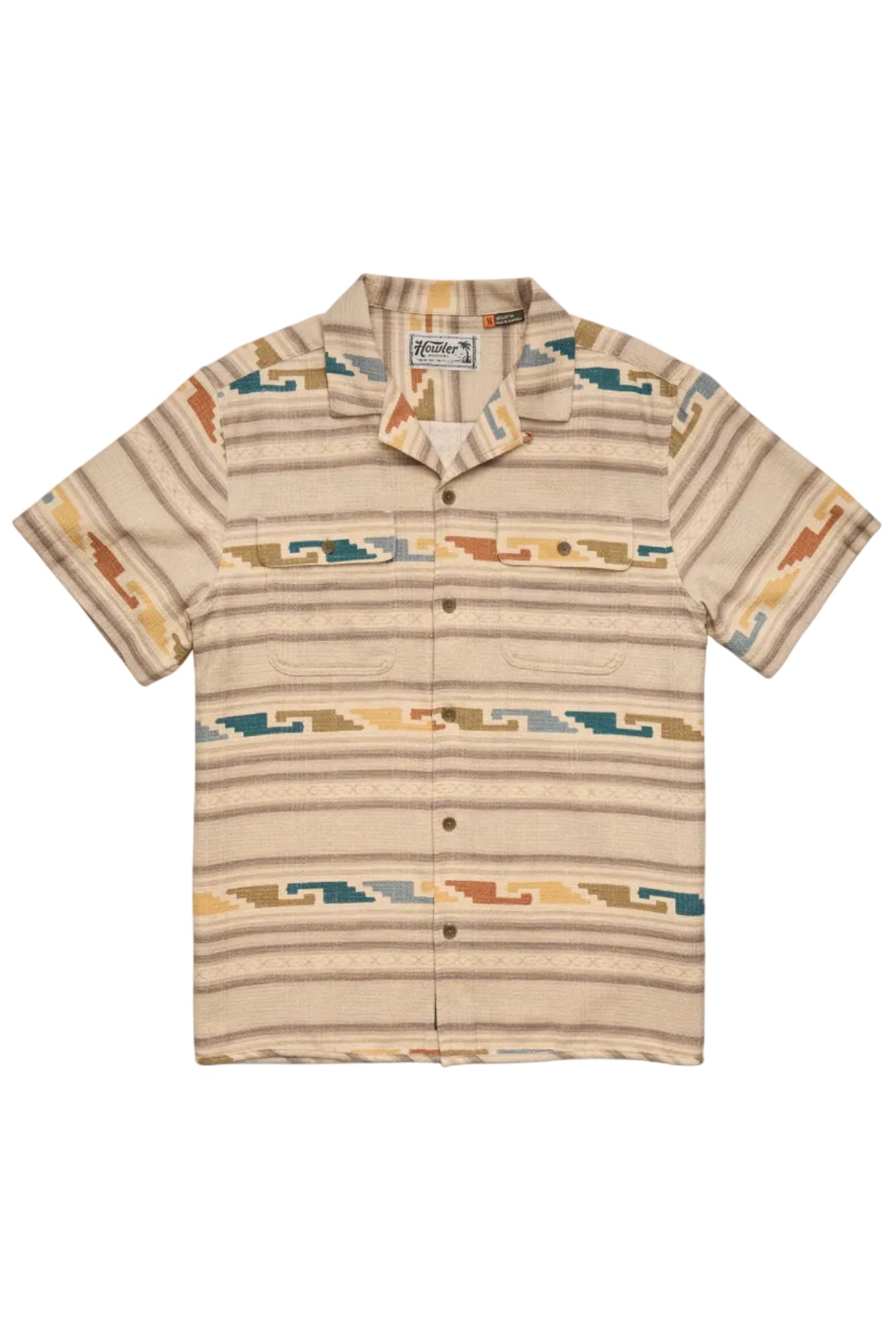 Howler Bros Shores Club Shirt - Temple Tracks