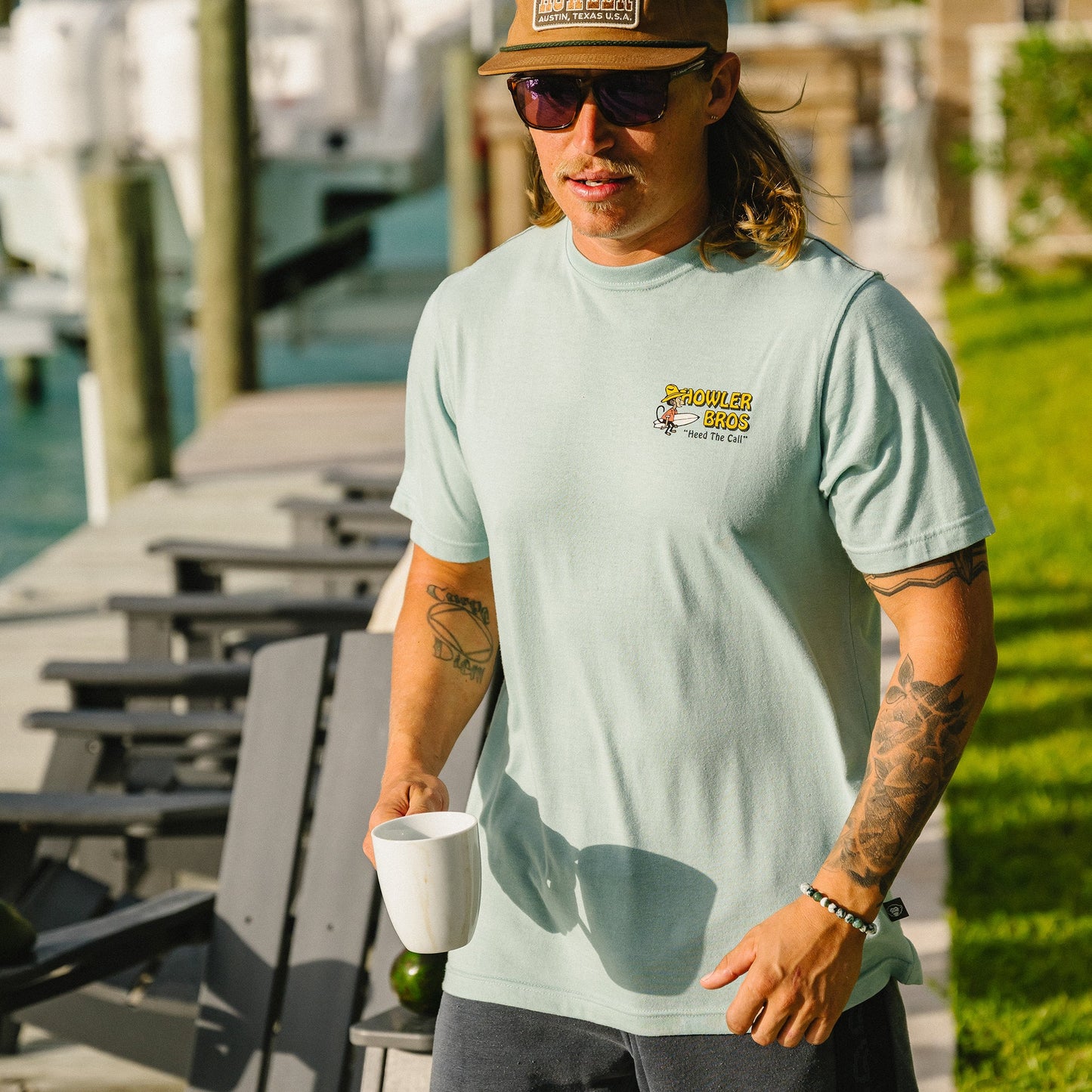 Howler Bros El Monito Surfs - Riviera Blue