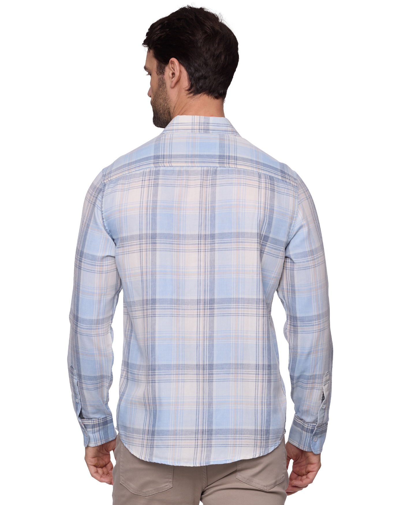 Flag and Anthem Lakeland Vintage Washed Shirt - Blue & Navy