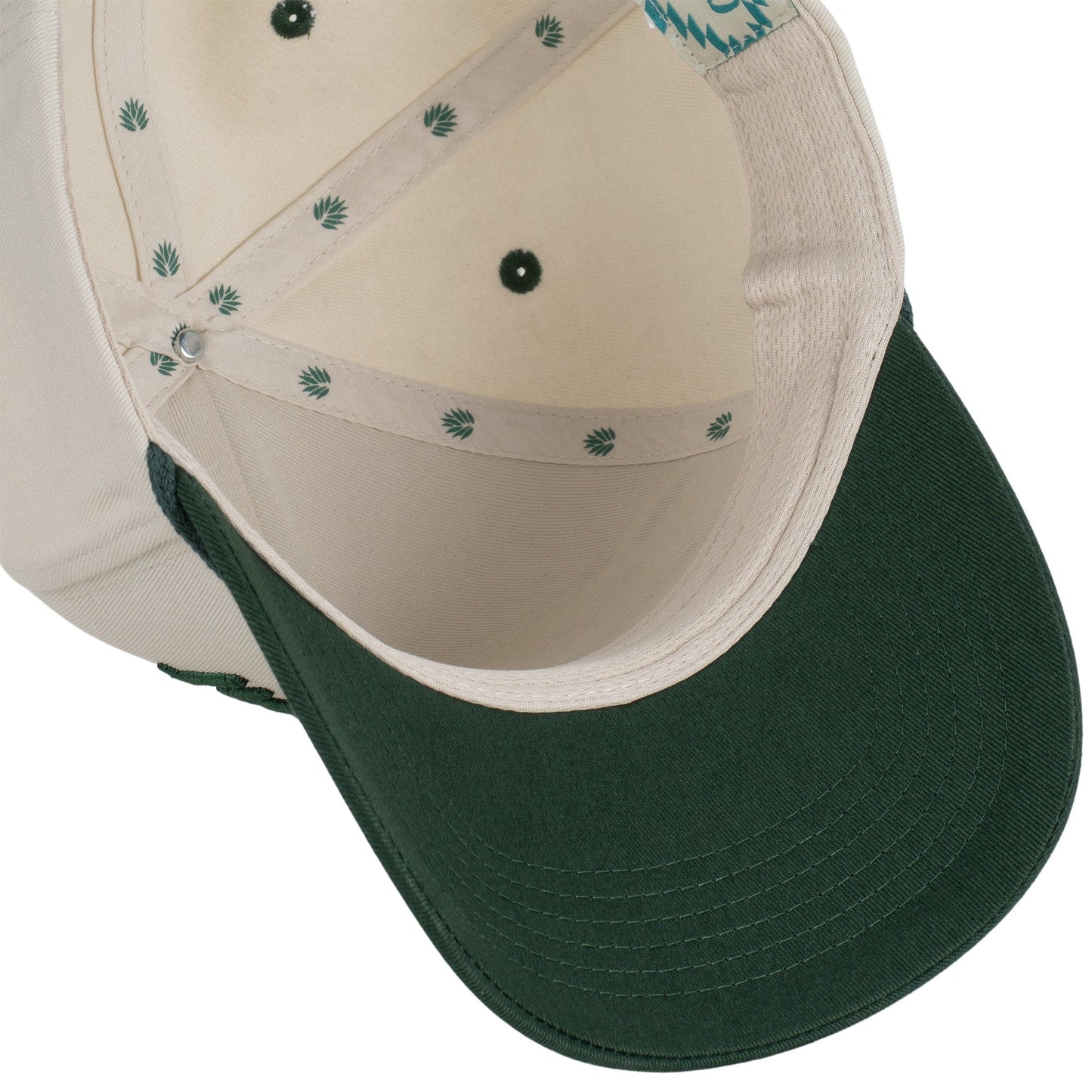 Sendero | Cowboy Hat | Cream & Green
