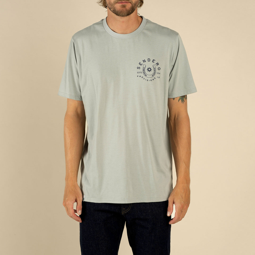 Sendero No Luck T-Shirt - Big Sky Blue