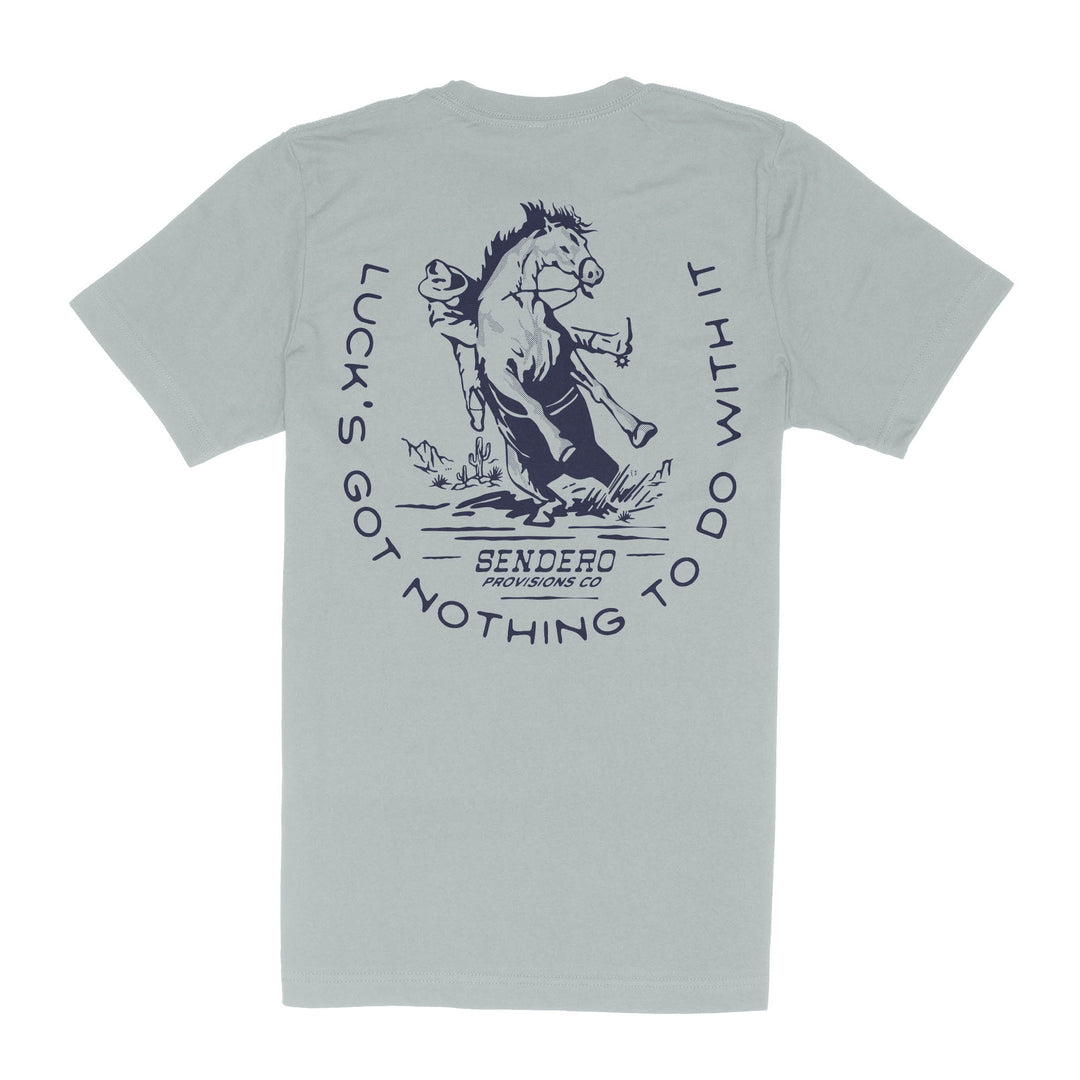 Sendero No Luck T-Shirt - Big Sky Blue