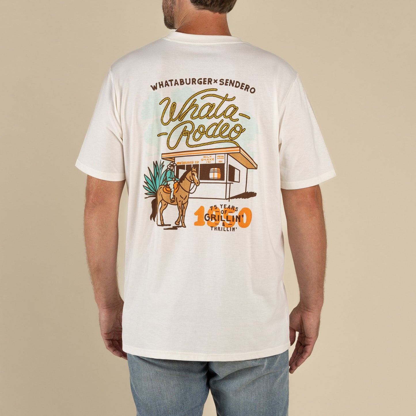 Sendero WhataRodeo T-Shirt - Vintage White